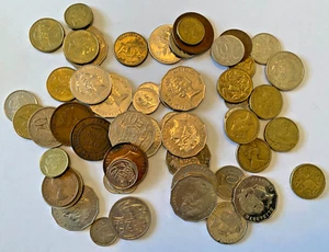 Lot Old Autralia Coin 1917 1924 1938 1953 1955 One Penny - Picture 1 of 1