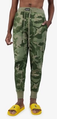 Polo Ralph Lauren AOP Pony Jogger Pants Men's Size S Camo Army Olive Green NEW - Image 1 of 3