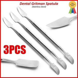 Juego de 3 espátulas Gritman mezclador cera y modelado tallador instrumentos de doble extremo - Imagen 1 de 3