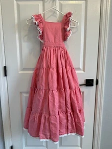 Well Dressed Wolf Pink Azalea Naomi Dress Size 6 Ruffled Tiered Limited Release - Picture 1 of 3