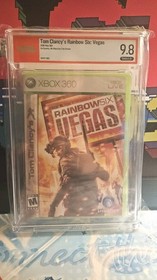 Tom Clancy's Rainbow Six: Vegas Xbox 360 PSA/Wata 9.8 A+. not Vga Cgc 