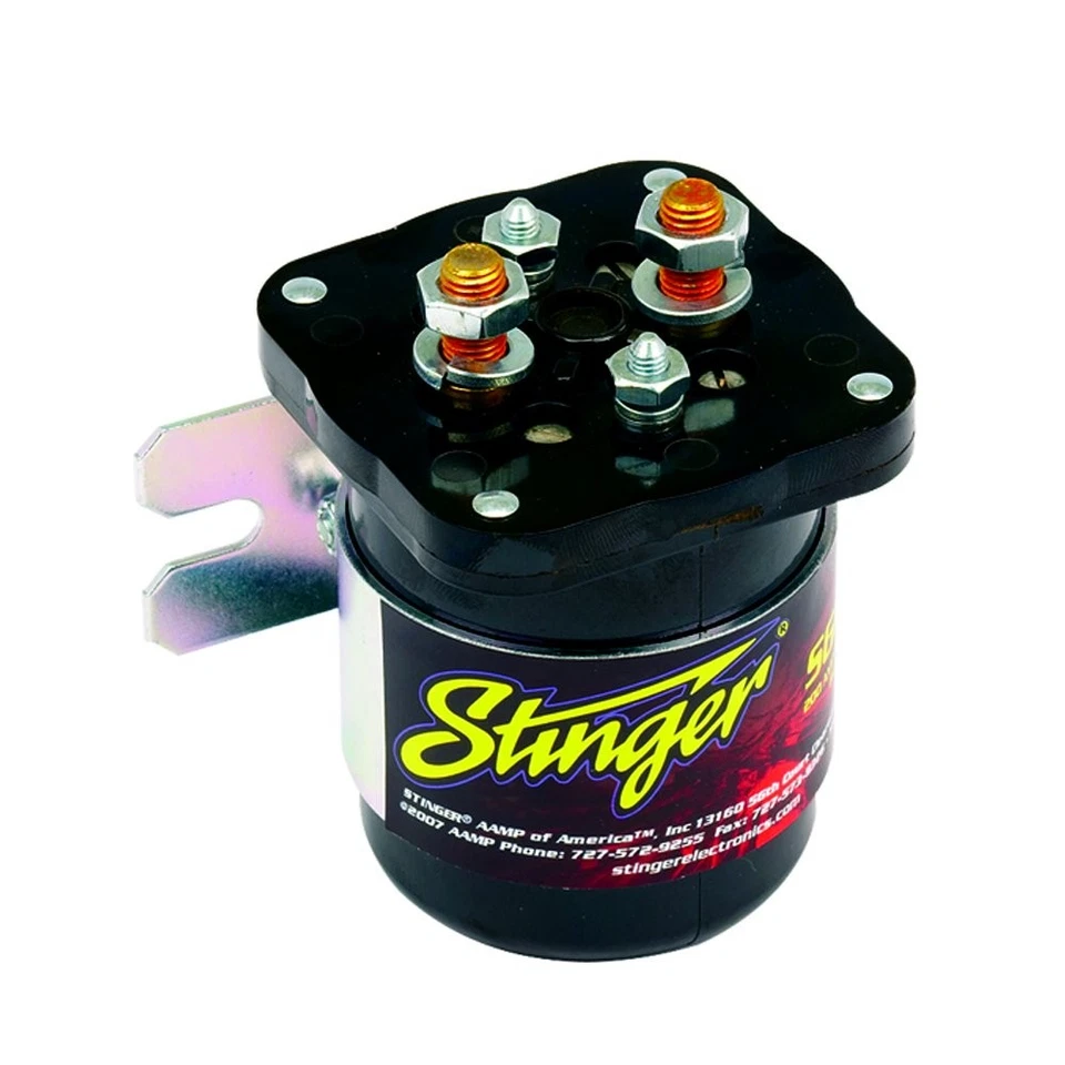 Aislador de batería de relé de alta corriente Stinger SGP32 200 amperios de audio para automóvil Foto 1 de 1
