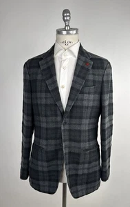 NUEVO BLAZER ISAIA GRIS LANA VIRGEN US 40 - EU 50 Y744 - Imagen 1 de 1
