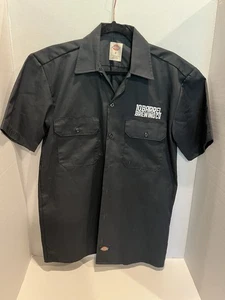 10 BARREL BREWING CO Bend Oregon Dickies Staff Work Shirt Size Small S Button Up - Picture 1 of 4