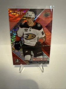 2024-25 Upper Deck Allure Rookies Cutter Gauthier #130 Red Rainbow - Picture 1 of 2