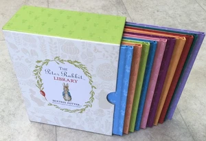 PETER RABBIT TEN BOOK LIBRARY - BOX SET - BEATRIX POTTER F. WARNE &Co RRP £35 - Picture 1 of 5