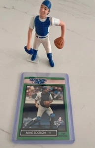 1989 LA dodgers Mike scioscia starting lineup baseball figure & card LA Dodgers - Picture 1 of 5