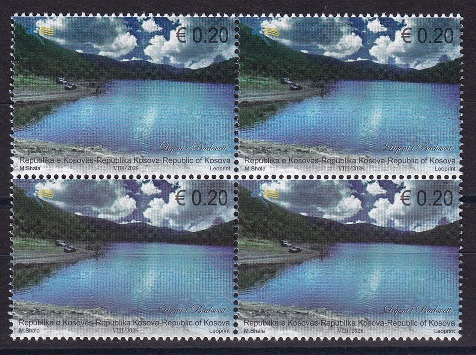 Kosovo 2025 Fuentes de agua Lagos Naturaleza Montañas MNH Foto 1 de 1