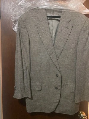 Blazer Zegna cuadros de seda y lana Foto 1 de 4