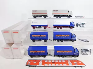 CZ129-0, 5 #4x wiking H0 1:87 Truck MB: 571 Stiebel Eltron/Hörmann etc Mint+ - Picture 1 of 5