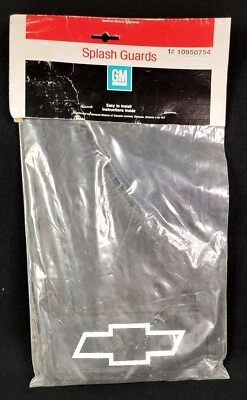 OEM GM Chevrolet 1982-1992 Front Wheel Splash Guards Set 10950754 New Old Stock - Image 1 of 3