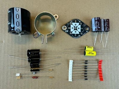 Heathkit IP-27 KIT RECAP PARA FUENTE DE ALIMENTACIÓN CON INSTRUCCIONES - CONDENSADORES Y DIODOS Foto 1 de 3