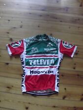 Team 7-eleven Retro Cycling Jersey Short Sleeve Pro Clothing Bike Vintage Gear 