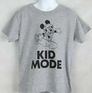 Disney Mickey Mouse Boys T-Shirt Officially Licensed Skateboard Kid Mode - Picture 1 of 4