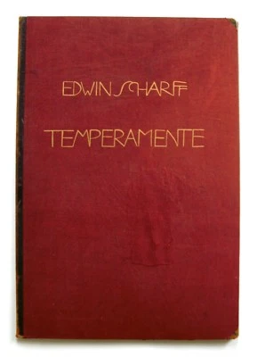 Edwin Scharff. "Temperamente" 7 Radierungen 1912 Mappe signiert Expressionismus - Bild 1 von 4