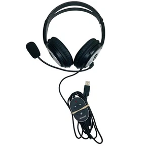 Microsoft LifeChat LX-3000 USB Headset With Noise-Canceling Microphone - Picture 1 of 8