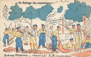 Scénes Militaires - Au Battage des couvertures - Imagen 1 de 2