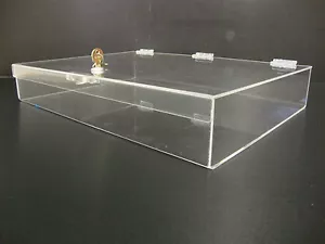 305Displays Acrylic Countertop Display 19" x 13" x 3" Locking Security Showcase - Picture 1 of 1