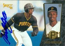 Jacob Brumfield autographed Baseball Card (Pittsburgh Pirates) 1995 Select #153