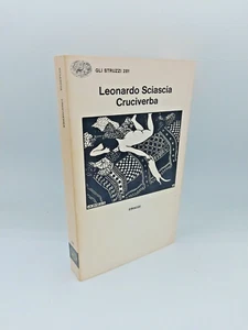 "CRUCIVERBA" Leonardo Sciascia, Einaudi 1983 - Erstausgabe - Gli Struzzi 281 - Bild 1 von 5