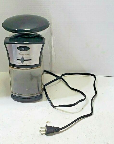Jura Capresso Coffee Burr Grinder 1/2 Lb Adjustabe One Touch / Automatic Off 559 Photo Related