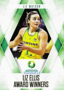 Liz Watson Liz Ellis Award Winners 2019 Super Netball Card #LE-06 d#3885/4000 - Bild 1 von 2