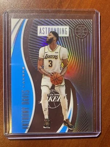 2019-20 Panini NBA Illusions Anthony Davis Blue Astounding Clear Acetate - Picture 1 of 2