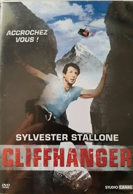 CLIFFHANGER (DVD, 1993) SYLVESTER STALLONE- Action/ Adventure  ( Fr./Eng. lang.) - Image 1 of 2