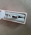 QVC Diamonique Silver Ring New Genuine comes Boxed