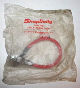 SIMPLICITY 1665235SM CABLE-# 6 X 12.00LG 1 (NOS) - Imagen 1 de 4