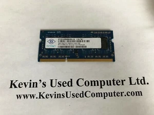 Nanya 2GB DDR3 1333 PC3-10600 1Rx8 Laptop Sodimm PC3-10600S-9-10-B2-1333 - Picture 1 of 1