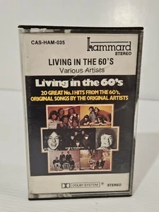 LIVING IN THE 60'S AUSTRALIAN CASSETTE TAPE THE EASYBEATS THE MONKEES TWILIGHTS - Picture 1 of 3