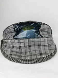 Graco Quattro Single Stroller Canopy Hood Sunshade Gray Plaid Replacement Part - Picture 1 of 7