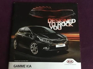 CATALOGUE KIA GAMME ANNEE 2012 30 PAGES - Picture 1 of 1