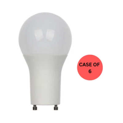 Westinghouse 53158, 9.8w (60w Equiv) GU24 Omni A19 Dimmable LED Bulb - Case of 6 - Image 1 of 4