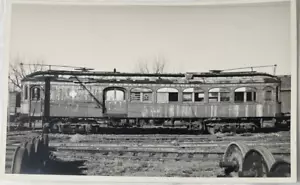 SNRW Sacramento Northern Railway Co Photograph Abandoned Car on tracks 126 vtg - Picture 1 of 5