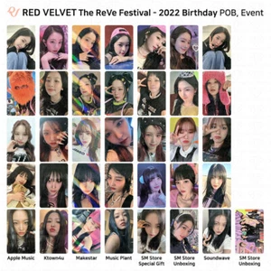 Tarjeta fotográfica de cumpleaños Red Velvet The Reve Festival 2022 POB KT4 AM MS MP SM SW KPOP - Imagen 1 de 88