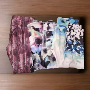 Fabletics Leggings Lot Of 3 Multi-Color Women's Small Excellent Used Condition - Picture 1 of 21
