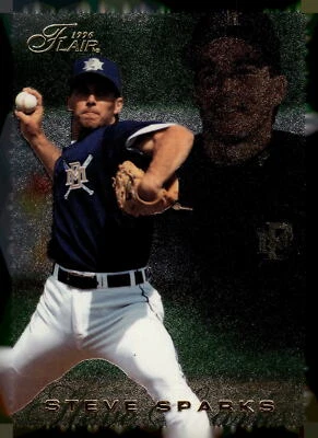 1996 Flair #107a Steve Sparks - Image 1 of 2