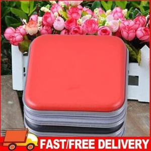 40 Stück Kapazität Disc CD DVD Wallet Storage Organizer Case Halter (rot) - Afbeelding 1 van 8