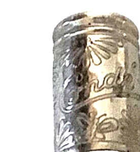 💋 20er Jahre CONDE’ BLUMEN & SCHMETTERLINGE GRAVIERT LIPPENSTIFT TUBE Vintage NOS 💋 - Bild 1 von 7
