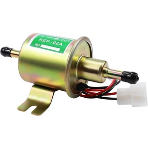 Bomba de combustible eléctrica en línea de repuesto de 2,5-4 PSI HEP-02A para coche camión barco 12 V - Imagen 1 de 13