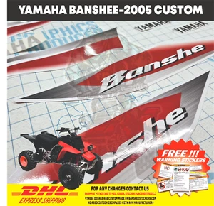 2005 Yamaha Banshee Graphics Decals Full Stickers GLOSS Vinyl COLOR VARIATIONS - Picture 1 of 3