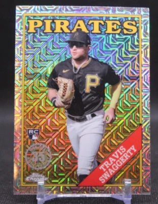 TRAVIS SWAGGERTY RC 2023 Topps Update Silver Pack Chrome #T88CU-10 Pirates - Image 1 of 2