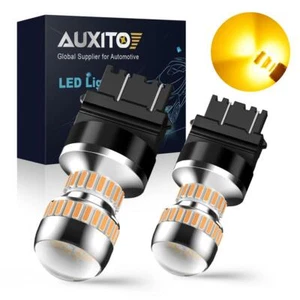 AUXITO Error-Free 3157 3457 4157 3757 LED AMBER Turn Signal Light Bulb AutoPart6 - Picture 1 of 8