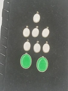 Nine Gemstone Pendants - Picture 1 of 7