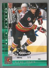 2001-02 BAP Memorabilia Hockey All-Star Fantasy OneofOne #291 Alexei Yashin 1/1