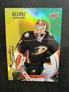 22-23 UD Allure Hockey Rookies Color Flow Yellow-Green SF-35 Lukas Dostal