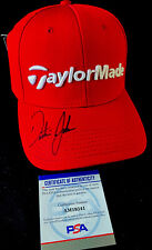 DUSTIN JOHNSON SIGNED AUTOGRAPH RARE TAYLORMADE HAT IS COA PSA/DNA LIV MASTERS