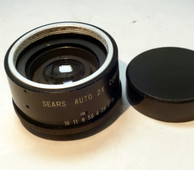 Sears 2X Lens Teleconverter for Universal M42 Screw mount manual focus f1.4 - Image 1 of 4